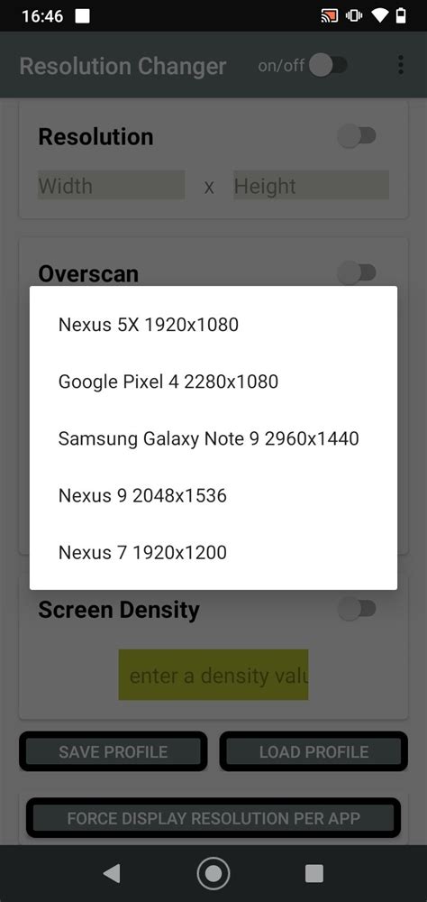 Descargar Screen Resolution Changer 2.0 APK Gratis para Android