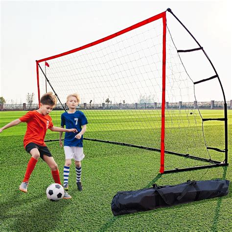 PreGymnastic Soccer Goals 12X6 FT Portable Soccer Nets-Youth &Adult ...