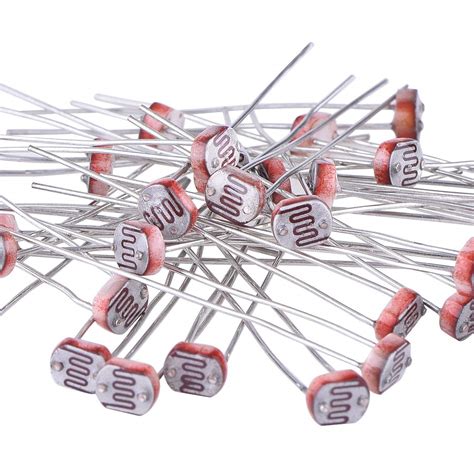 Robocraze Light Dependent Resistor LDR - (Pack of 10) : Amazon.in ...