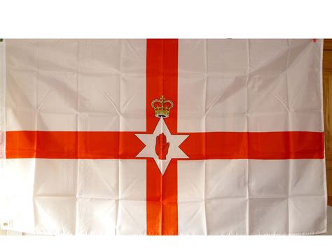 red hand of ulster 5 x 3 flag - ulsterflag.com