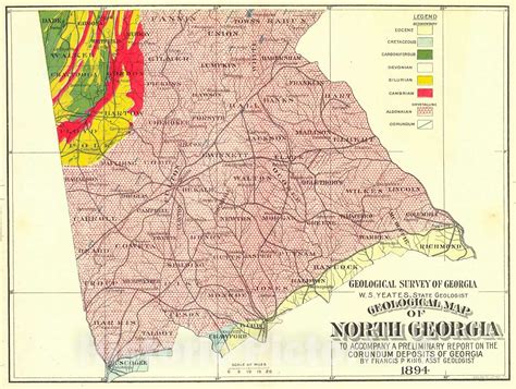 Detailed Map Of North Georgia 7 Day Zone Forecasts For North And
