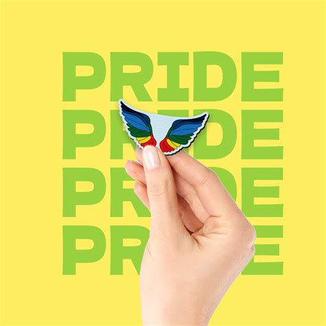 Pride Wings – Say it with a Pin