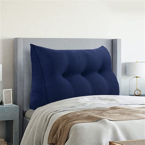 Amazon.com: BNCKTRD Triangle Reading Pillow Wedge Headboard Pillow Twin ...