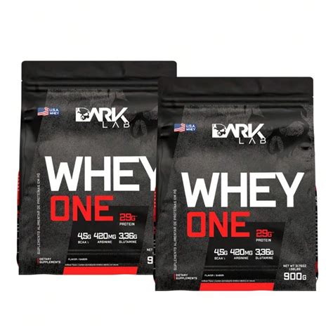 Dark Lab KIT 2x Whey Protein One Refil 900g Dark Lab - Proteina com ...