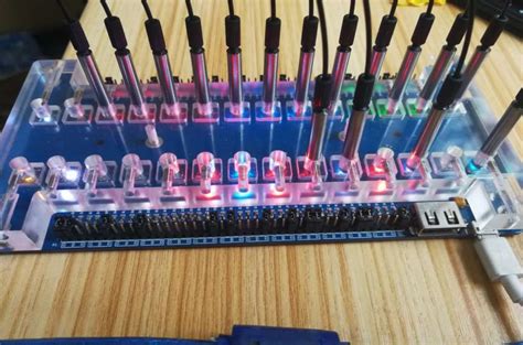 Testing LEDs 的图像结果