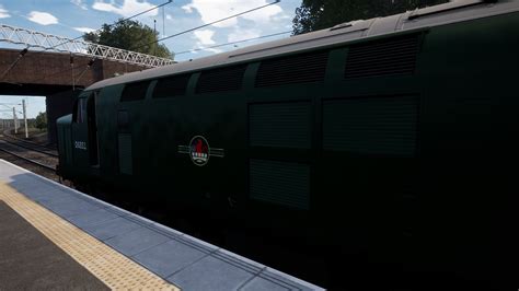 Class 37 D6851 in BR Green Livery w Small Warning Panel - Train Sim ...