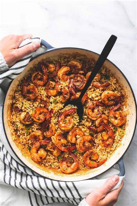 Cajun Shrimp and Rice Skillet | Creme De La Crumb
