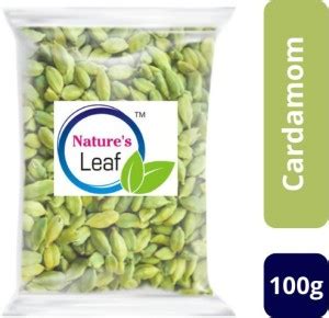 nature's leaf Green Cardamom/ Elaichi/Elakai/Velchi/Elchi ( 100g ...