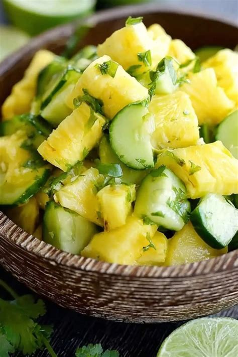 Pineapple Cucumber Salad: Easy and Refreshing Recipe - CookBakeShare