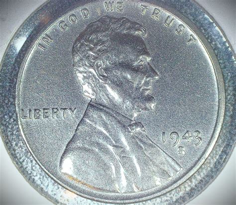 1943 S Lincoln Wheat Cent Small Cents: Steel Cent RPM-007 - For Sale ...