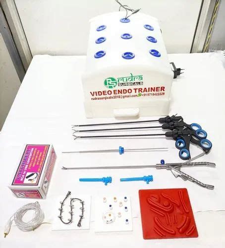 Endo Trainer - Laparoscopic Simulator Endo Pelvic Trainer with 5 Basic ...
