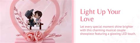 Chocozone Cachet India Musical Couple Showpiece with Lights