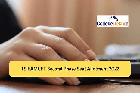 TS EAMCET Second Phase Seat Allotment 2022 (Released): Link activated ...