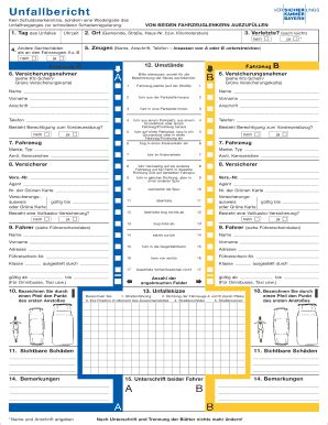 Ausfüllbar Online s-mil Europ ischer Unfallbericht Fax Email Drucken ...