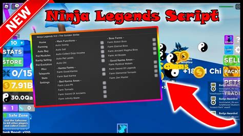 Image result for Ninja Legends Script