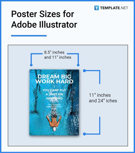 Standard Poster Size Measurements - Free Printable Download