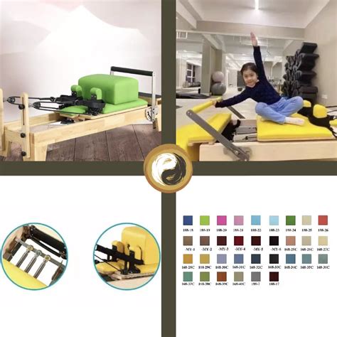 Small Size Pilates Reformer - Children's Pilates Reformer - Green ...