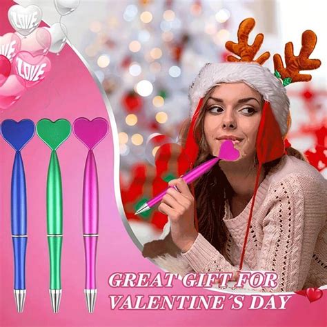 1/9 Pcs Heart-Shaped Ballpoint Pens, Love Pen Gifts For Mother's Day ...