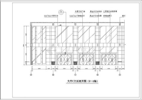 曲靖三元名城售楼中心室内装修设计图_装修文档_土木在线