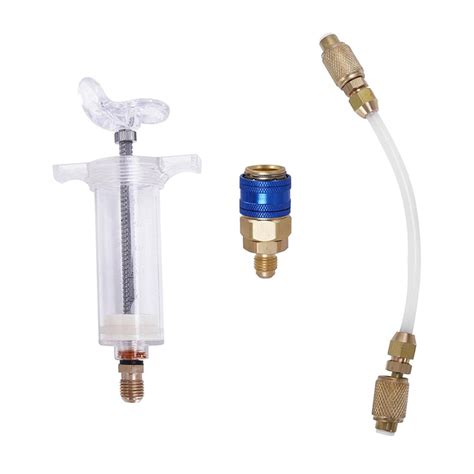 Buy DA QING NEW-Oil/Dye Injector 30Ml 1 Oz With Low Side Quick Coupler ...