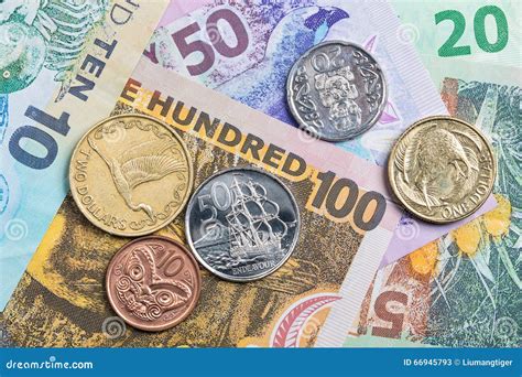 New Zealand Currency Stock Photo - Image: 66945793