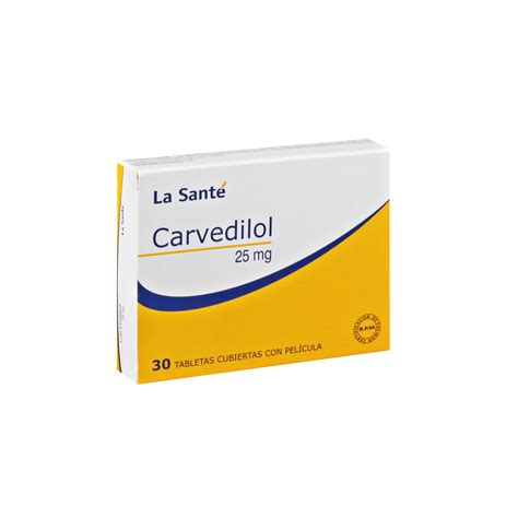La Santé | Carvedilol 25 mg