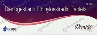 Buy Dienille Strip Of 21 Tablets Online & Save Up to 24% at PharmEasy
