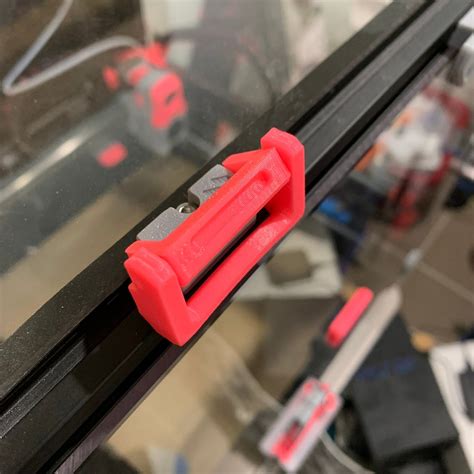 8 Voron 3D Printer Snap Latch Panel Clips for 2020 Extrusions, Mod ...