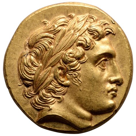 Ancient Greek Gold Stater Coin of Alexander the Great, 297 BC at 1stDibs