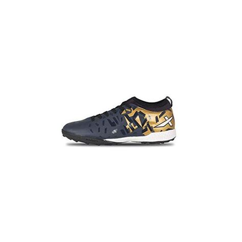 Vector-X Flame Indoor Football Shoes (Navy-Gold) - Buy Football Shoes ...
