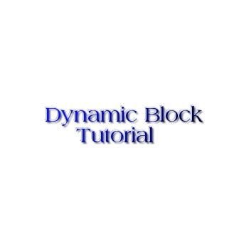 Image result for Dynamic Block Array AutoCAD