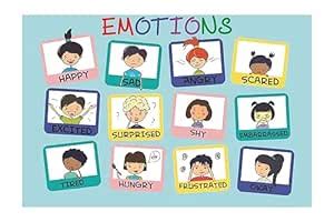 Go Green Tale Early Learning|Learning Poster For Decoration|Emotions ...