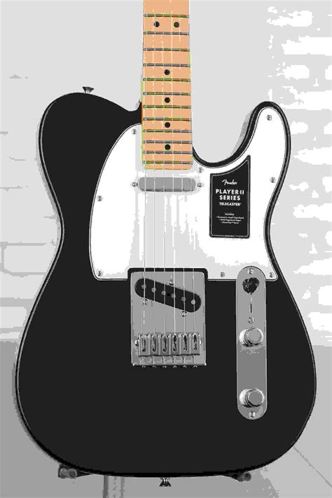 Fender Player II Telecaster Electric Guitar - Black with Maple ...