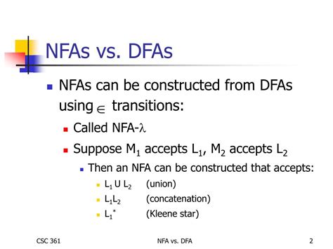 Image result for DFA vs NFA Examples