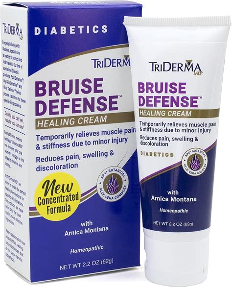 Buy TriDerma Diabetic Bruise Healing Cream - 2.2 oz tube Online at ...