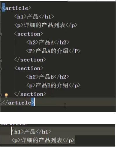 HTML Sectioning 的图像结果