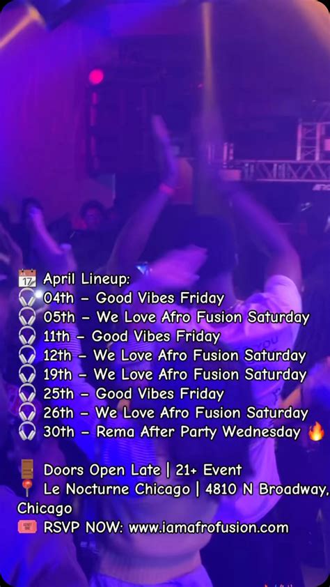 AFRO FUSION ® | We Love Afro Fusion Saturdays! 🔥 Get ready for a night ...