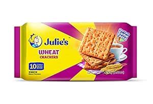 Julie's Wheat Crackers Improved Recipe Biskut Gandum 250g : Amazon.in ...