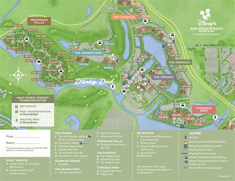 Printable Maps Of Disney Springs