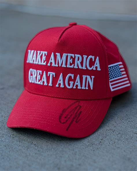 Charlie Kirk Autographed MAGA Hat - Hand Signed Election Night 2024 ...