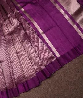 Buy Purple Banaras Tussar Saree T720506