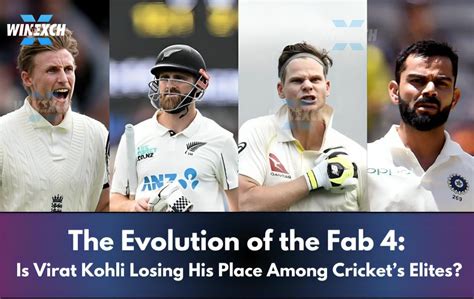 Fab 4 Evolution: Is Virat Kohli Losing His Elite Status?