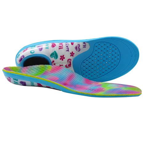 Everhealth Kids Insoles with Comfort Arch Support, Shoe Inserts ...