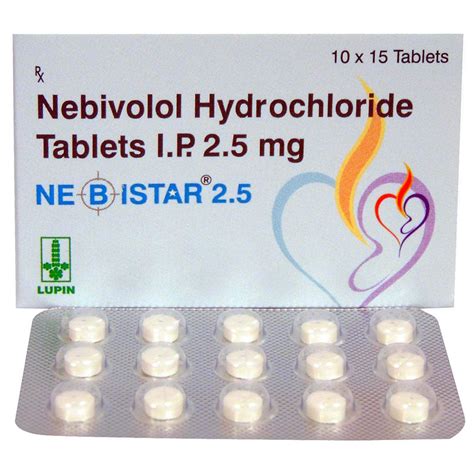 Nebistar 2.5 Tablet | Uses, Side Effects, Price | Apollo Pharmacy