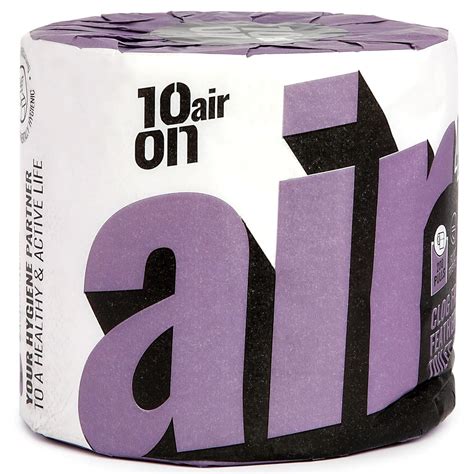 10on Air , 4 Ply Ultra Soft Clog Free Toilet Tissue Roll - 200 Pulls ...