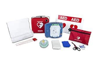 Philips HeartStart OnSite AED Defibrillator Value Package with Slim ...