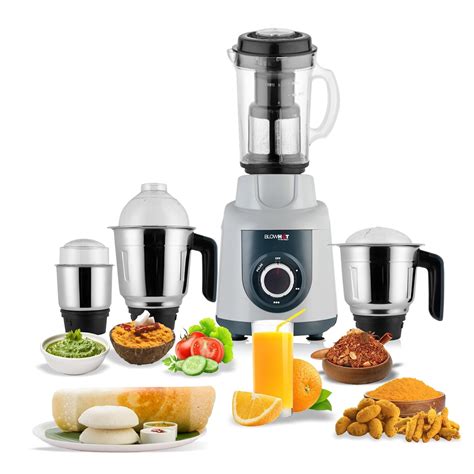 Buy BLOWHOT - MGV-02 New Mixer Grinder For Kitchen 4 Jar, 1.5L Juicer ...