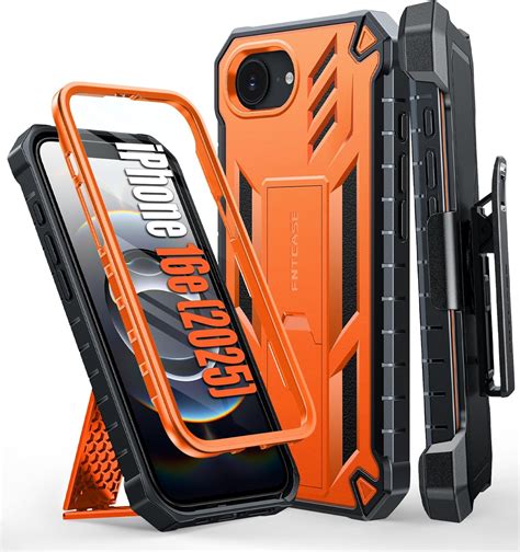 Amazon.com: FNTCASE for iPhone 16e 2025 Case: for iPhone 16E Military ...