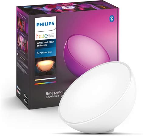 Philips Hue White & Color Ambiance Go - Lámpara de mesa regulable (530 ...