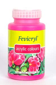 Fevicryl Acrylic Colors - Deep Brilliant Purple 500ML – Eshwarshop
